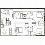 3 Bedroom Floor plan